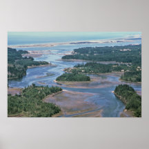 El humedal, Slough del sur Coos bahía, O Posters