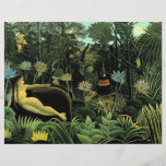 El ideal de Henri Rousseau (1910) Tarjetas Publicitarias