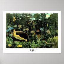 El ideal de Henri Rousseau (1910) Poster