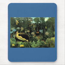 El ideal de Henri Rousseau (1910) Tapetes De Ratón