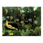 El ideal de Henri Rousseau (1910) Tarjetas Postales