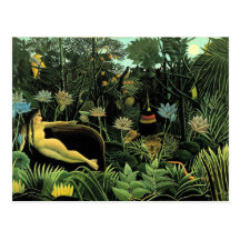 El ideal de Henri Rousseau (1910) Tarjetas Postales