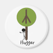 El imán de las creaciones de Hugger del árbol