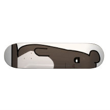 El individuo grande tablas de patinar