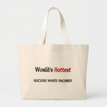El ingeniero más caliente de la basura nuclear de  bolsas lienzo