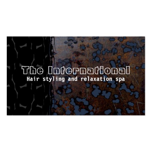"El internacionales " Tarjeta De Visita