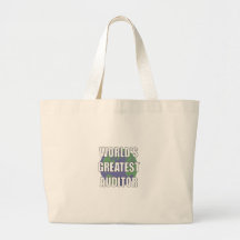 El interventor más grande del mundo bolsas lienzo