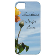 El iPhone 5 del amor de la esperanza de la sol enc iPhone 5 Case-Mate Cárcasas