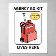 El Ir-Equipo de la agencia vive aquí Poster