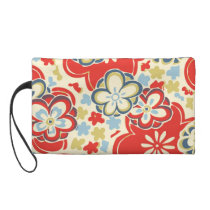 El japonés oriental lindo florece Chiyogami retro bolsos clutch