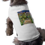 El jardín del artista en Vetheuil, Claude Monet Camisetas De Mascota