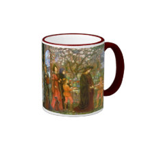 El jardín encantado de la taza de Messer Ansaldo