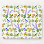 El jardín europeo florece Mousepad