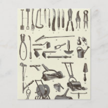 El jardinero elegante - utensilios de jardinería a tarjetas publicitarias