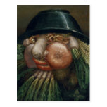 El jardinero vegetal - Giuseppe Arcimboldo Postales