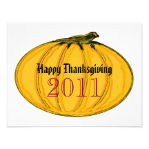 El jGibney Pumpkin7tc 2011 de la serie del artista Invitacion Personalizada
