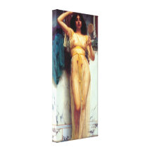 El ~ Juan Guillermo Godward del espejo Impresion De Lienzo