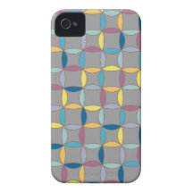 el juego de la casamata iPhone4 circunda gris oscu iPhone 4 Funda