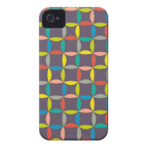 el juego de la casamata iPhone4 circunda púrpura iPhone 4 Case-Mate Fundas