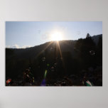 El jugar con las burbujas en el Sun Posters