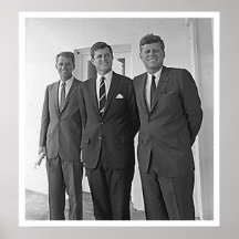 El Kennedy en la Casa Blanca, el 28 de agosto de 1 Posters