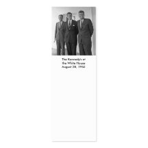El Kennedy en la Casa Blanca, el 28 de agosto de 1 Plantilla De Tarjeta De Negocio