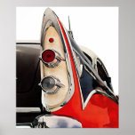 El kitsch Bitsch: Gráfico del Tailfin del vintage Posters