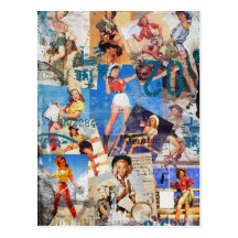 El kitsch Bitsch: Vaquera destruida Pin-UPS No.1 Postal