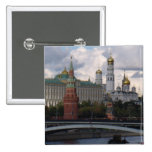 El Kremlin en botón de Moscú, Rusia Pin