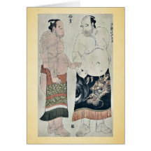 El lado oeste por Katsukawa, Shunsho Tarjetas