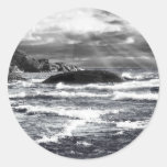 El lago Superior Lightrays Etiqueta