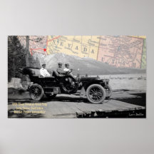El lago Tahoe 1908 Poster
