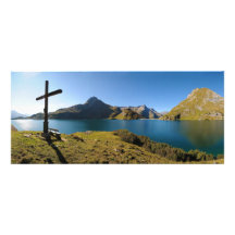 El lago Vorarlberg Austria mountain de Spullersee Invitacion Personalizada