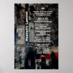 El Lament del cielo (9/11 impresión poética conmem Posters