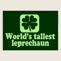 El Leprechaun más alto del mundo tarjetas