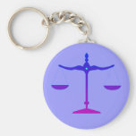 El libra escala llavero