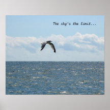 El límite del cielo… en el parque NJ de Asbury Posters