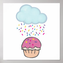 El llover asperja en la magdalena posters