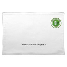 Él logotipo del CISU CERDEÑA Manteles