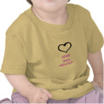 el logotipo del dibujo del corazón, SPAY Y NEUTRAL Camisetas