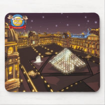 El Louvre alfombrillas de raton 