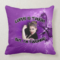 El lupus es duro… Almohada de la mariposa almohadas