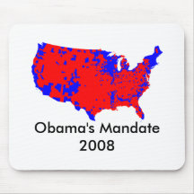 El mandato de Obama (?) 2008 Tapetes De Ratón