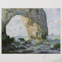 El Manneporte de Claude Monet folletos