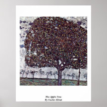 El manzano de Gustavo Klimt Posters