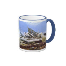 El mar del hielo, Caspar David Friedrich Taza