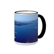 El mar mediterráneo tazas de café