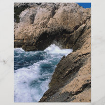 El mar y las rocas, les "Calanques", Marsella, fra Tarjeta Publicitaria