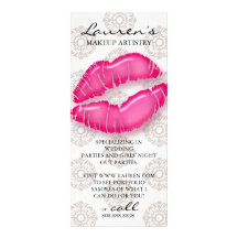 El márketing del artista de maquillaje carda los l lona personalizada