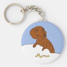 el marrondrawing, Marron Llaveros Personalizados